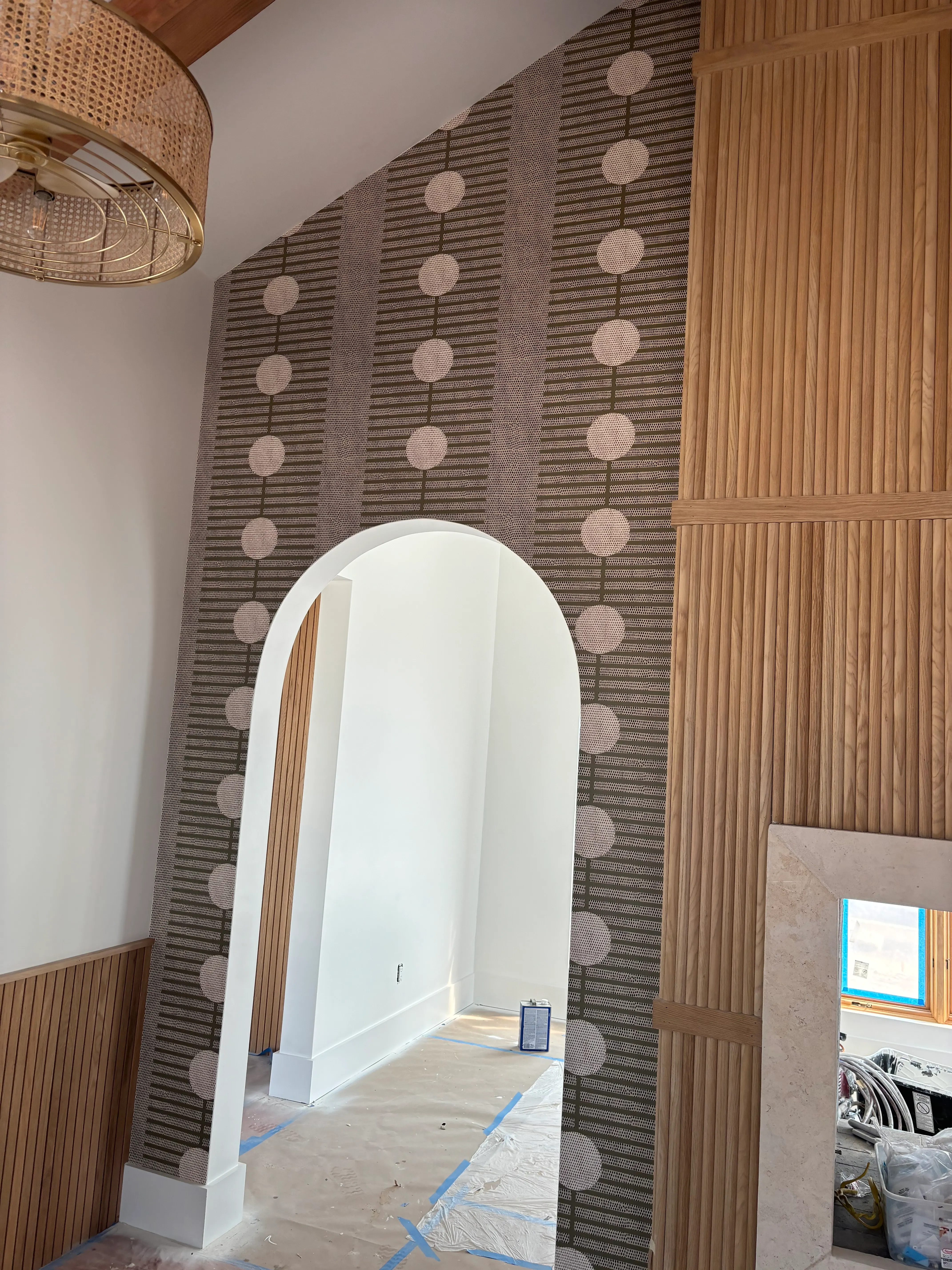 Wallpaper installation by RCO