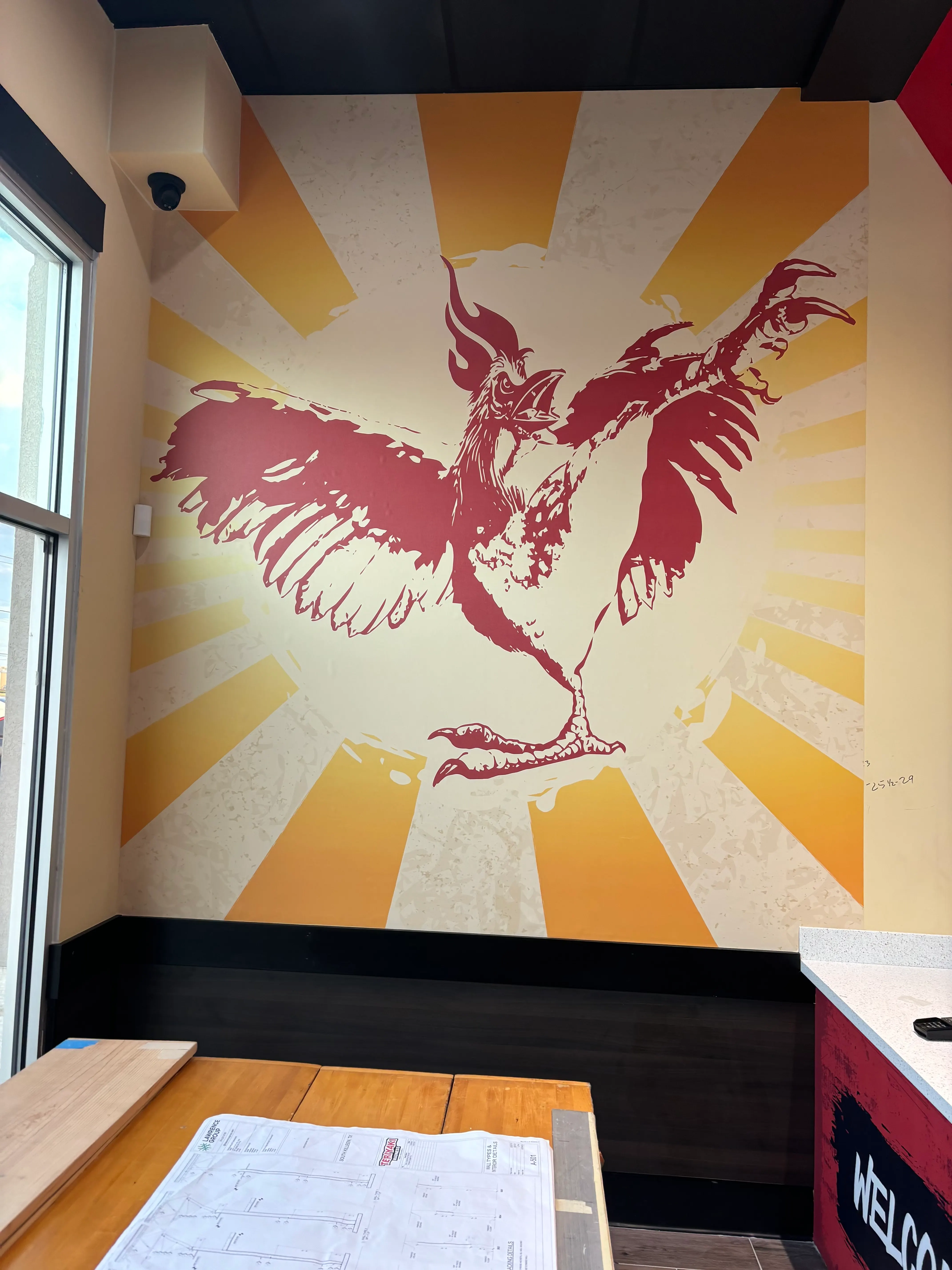 Wallpaper installation by RCO